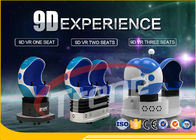Rauchen Sie Sitze der virtuellen Realität des Effekt-Einkaufszentrum-9D des Kino-3 eine 360 Grad-Rotation