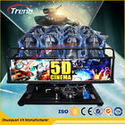 7 Schießen-Spiele 6 PCS 7D Kino-Ausrüstung der DOF-Schnee-virtuellen Realität 5D mit hydraulischer/elektrischer Plattform