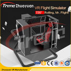 Reiches zufriedenes virtuelles Flight Simulator, Säulengang einfaches Flight Simulator halten instand