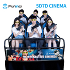 30-90 Minuten 7D Kino Hydraulische Plattform Interaktiver Motion Race Simulator