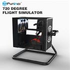 Schwarze/Spieler-Flight Simulator-virtuelle Realität des Gelb-eins mit 50-Zoll-Bildschirm