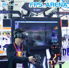Simulator der virtuellen Realität des Säulengang-Gewehr-Trieb-Spiel-9D für 2 Spieler