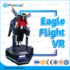 Schwarzes Eagle Flight Simulator mit Schießenschießt/220V Rundumblick wechselwirkendem 9D VR Kino