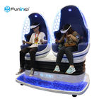 Handels-Simulator-Seat-Erschütterungs-Bein-Schleifen-Zweisitzer 9D VR