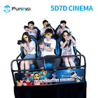 Kino-Simulator der Unterhaltungs-8.0kw 80pcs 7D 5D mit 8 9 12 Sitzen