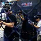 Stellte schießender Multispielerspieler VR des Zombies 4-5 der VR-Vergnügungspark-Ausrüstung Maschine der virtuellen Realität 9D ein