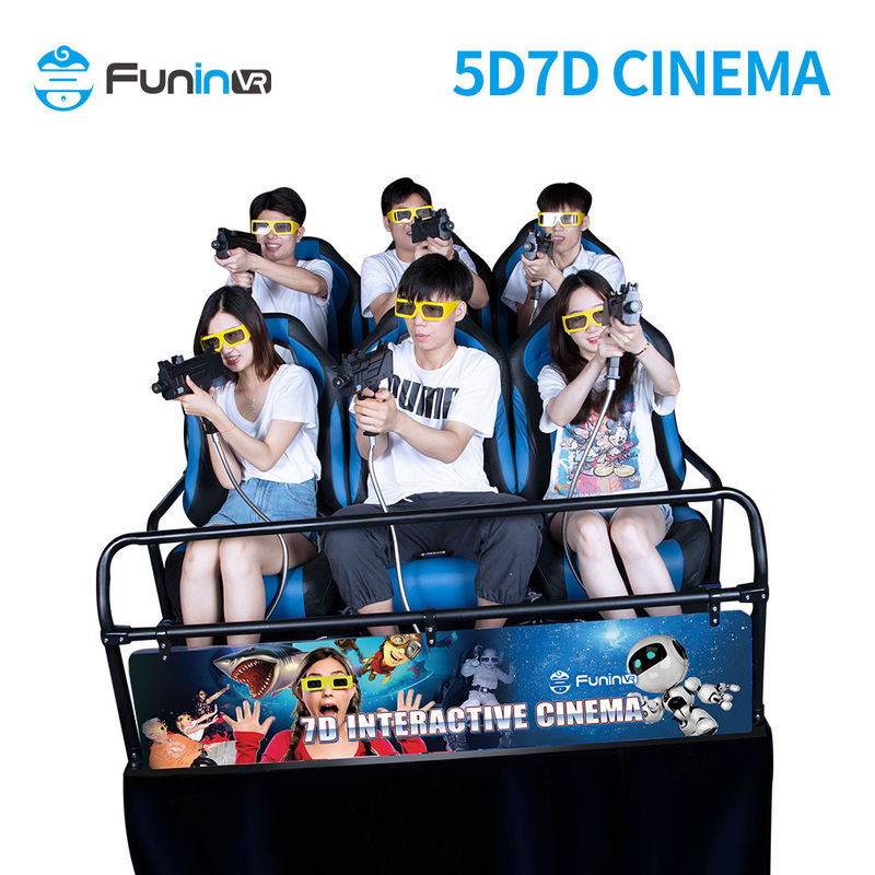 materielle Kino-Theater-Film-Bewegung des Metall-7D Cineme 5D Kino-Simulator-3D 4D 5D 6D