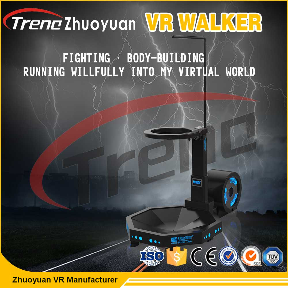 360 Wanderer-Kopfhörer der Grad-laufender Bewegungs-Tretmühlen-9D VR 360 Grad-Visions-Simulator