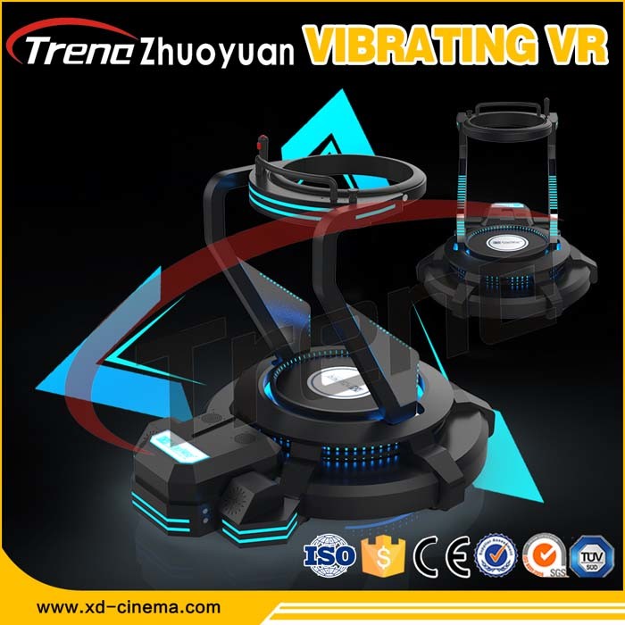 Bunter vorbildlicher Entwurf, der VR-Simulator münzenbetrieben mit Gläsern HD VR vibriert