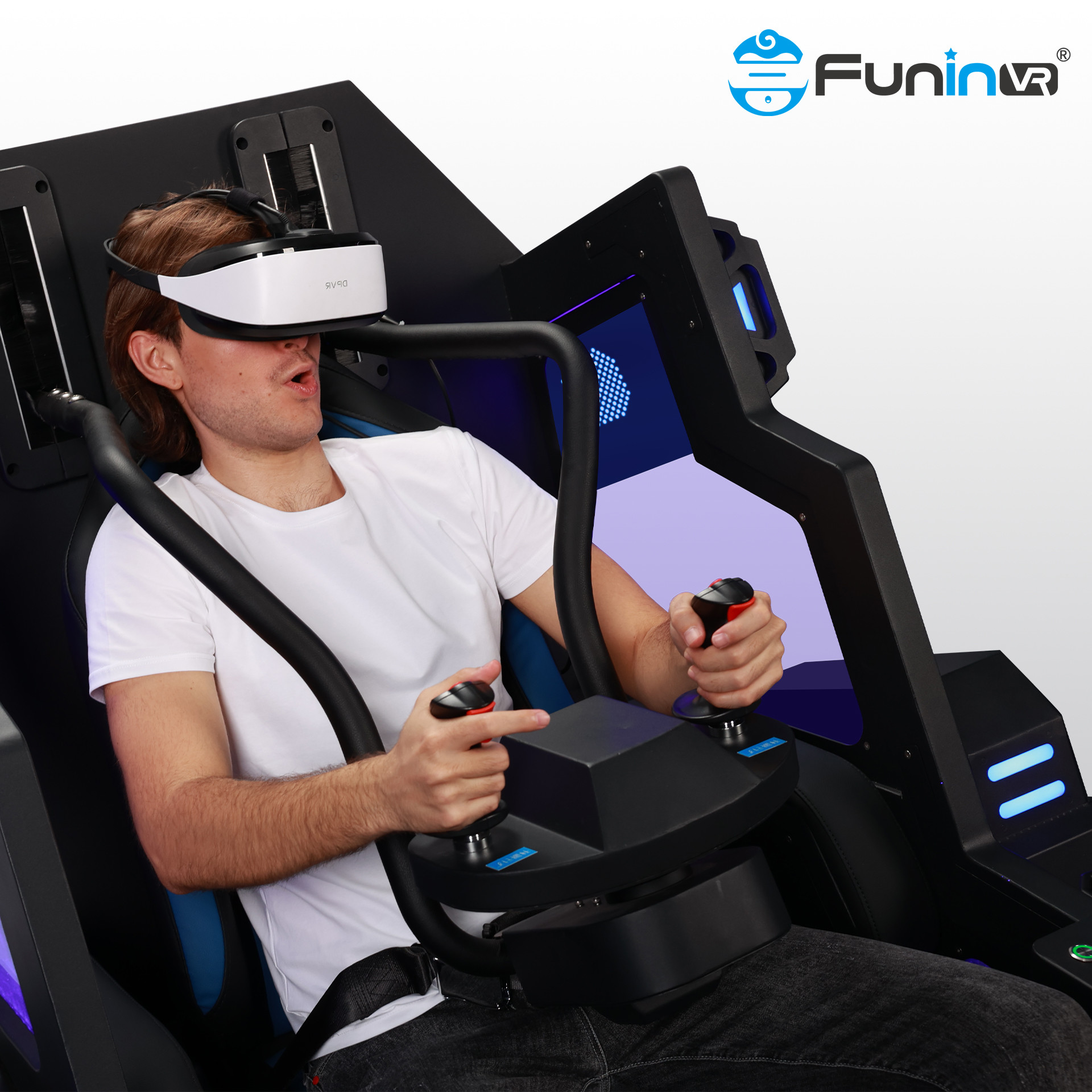 Unterhaltungs-Maschinen des FuninVR-Fabrik-virtuelle schießende Spiel-360 heiße erwachsene des Spiel-VR Mecha