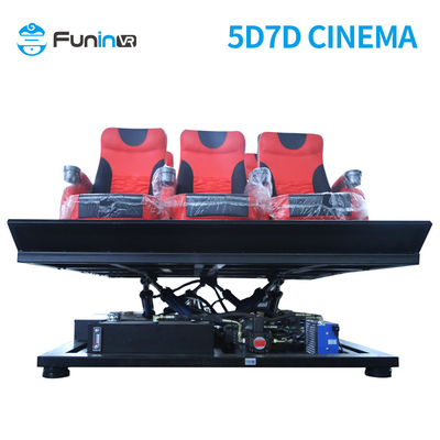 Maximalkapazität 500 kg 5D-Kino 5D-Kino mit digitaler Projektion