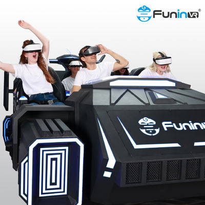 Simulator-Spielmaschine 6 vr der virtuellen Realität Multispieler-Sitze, die Simulator 9d VR laufen