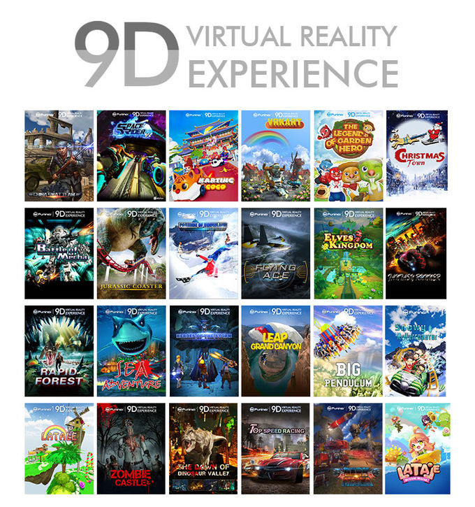 Simulator-Schießen-Arcade-Spiel-Maschine virtueller Realität 9D VR, Schießen-Simulator VR