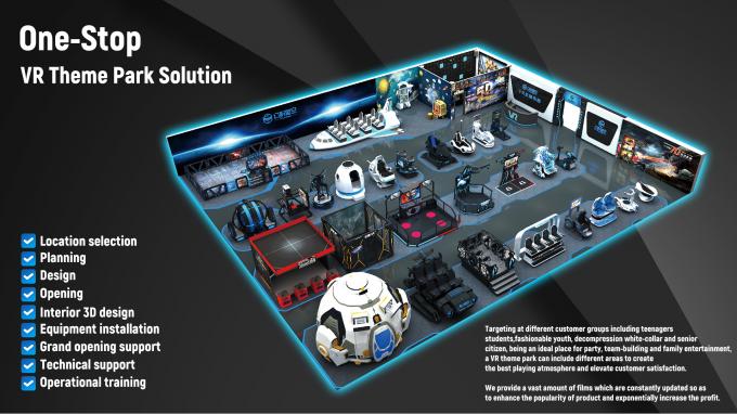 Elektrischer Vergnügungspark des Anhänger-VR Flight Simulator reitet 5,5 Kilowatt