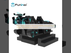 Hochsicherheitsstandard 9D Virtual Reality Simulator für 6 Spieler und eine Vielzahl von Inhalten