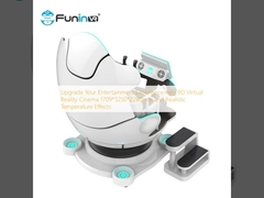 Verbessern Sie Ihre Unterhaltungsmöglichkeiten mit 9D Virtual Reality Cinema 1709*3250*2280mm und realistischen Temperatureffekten