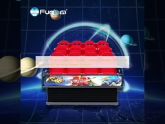 Quadratisch angepasstes 5D-Film-Kino-Kino mit 9-48 Sitzplätzen und elektrischem Stromsystem