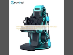 Tauchen Sie ein in Virtual Reality mit dem 9D VR Chair, 360-Grad-Drehung und 55-Zoll-Bildschirm