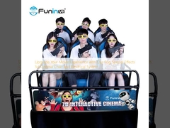 Verbessern Sie Ihr Filmerlebnis mit unserem Nebel-Spezialeffekt 5D-Kino-Stuhl und elektrischem System