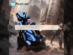 Revolutionäres VR-Erlebnis mit Joystick-Controller 9D VR-Stuhl