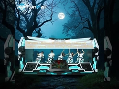 6180*2695 * 2825mm 9D Virtual Reality Kino mit dynamischen Lichteffekten und hochauflösenden visuellen Effekten