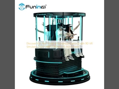 Entdecken Sie die nächste Stufe des immersiven Spielens mit dem 9D VR Simulator 2620*1480*2080mm 55-Zoll-Bildschirm