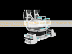 Unvergessliches Abenteuer mit Steel Metal Einzelspieler VR Vergnügungspark Ausrüstung