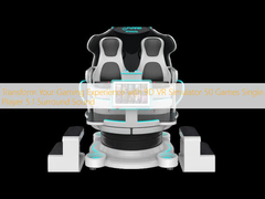 Verwandeln Sie Ihr Spielerlebnis mit dem 9D VR Simulator 50 Spielen Einzelspieler 5.1 Surround Sound