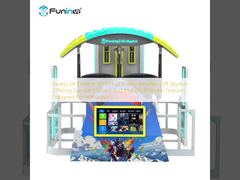 Vielfalt an Inhalten 9D Virtual Reality Simulator VR Skydive, der Surround-Sound und Multi-Plattform-Funktionen für interaktive Erlebnisse bietet