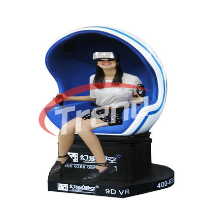 2 Kino der virtuellen Realität der Spieler-Achterbahn-Ei-Maschinen-9D mit dem 360 Grad-Film