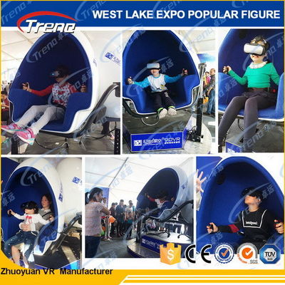 Attraktiver 360 Simulator des Grad-Freizeitpark-9D VR mit Gläsern HD 1080P