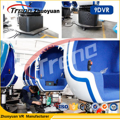 720 Simulator-Stuhl der virtuellen Realität des Grad-Immersions-Sturzhelm-9D für Einkaufszentrum
