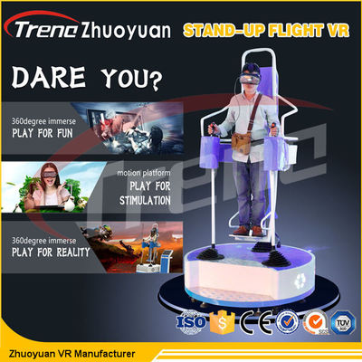 Raum-Spiel-Flight Simulator-virtuelle Realität mit elektrischer Bewegungs-Plattform