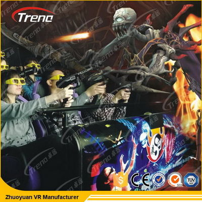 Kino der Sicherheits-Freizeitpark-Achterbahn-5D mit Hydrauliksystem für Film