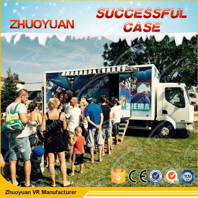 Bewegliche erstaunliche Sitze des Kino-7D des Simulator-6 mit Beleuchtung/Regen-Simulation