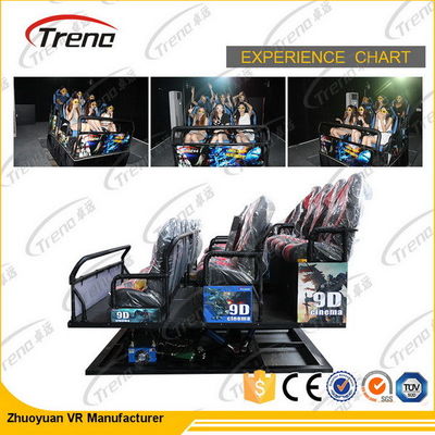 Funin VR 3DM Stromsystem des Glas-wechselwirkenden Kino-Multispieler-5D/7D