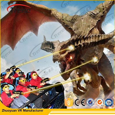 Kino der Einkaufszentrum-wechselwirkendes Bewegungs-7D mit 6 DOF der elektrischen Plattform