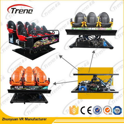 Kino der Einkaufszentrum-wechselwirkendes Bewegungs-7D mit 6 DOF der elektrischen Plattform