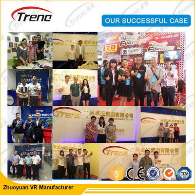 Funin VR 3DM Stromsystem des Glas-wechselwirkenden Kino-Multispieler-5D/7D