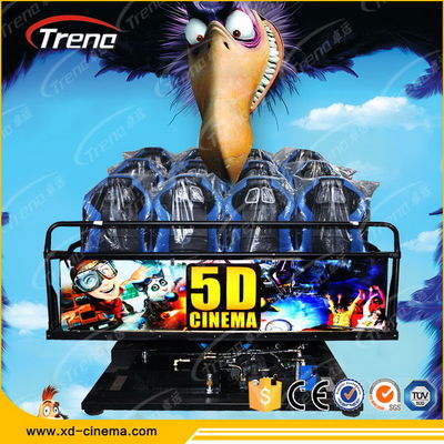 Hydrauliksystem-bewegliches Kino 5D mit Spiel-Konsole der virtuellen Realität