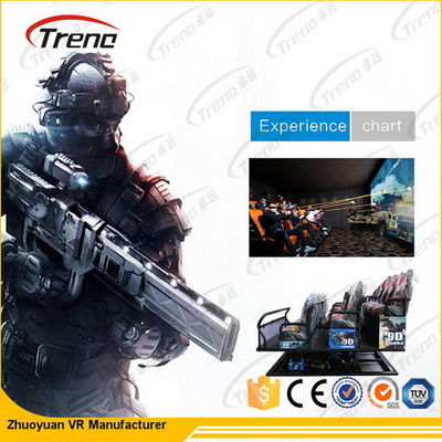 3 Dof elektrisch/hydraulisches Simulator-Kino des Kino-5D der Ausrüstungs-7D mit Bewegungsstuhl