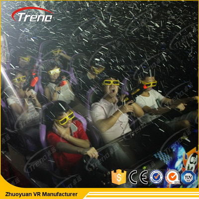 3 Dof elektrisch/hydraulisches Simulator-Kino des Kino-5D der Ausrüstungs-7D mit Bewegungsstuhl