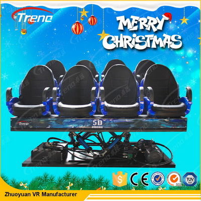 3 Dof elektrisch/hydraulisches Simulator-Kino des Kino-5D der Ausrüstungs-7D mit Bewegungsstuhl