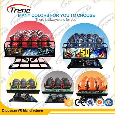 3 Dof elektrisch/hydraulisches Simulator-Kino des Kino-5D der Ausrüstungs-7D mit Bewegungsstuhl