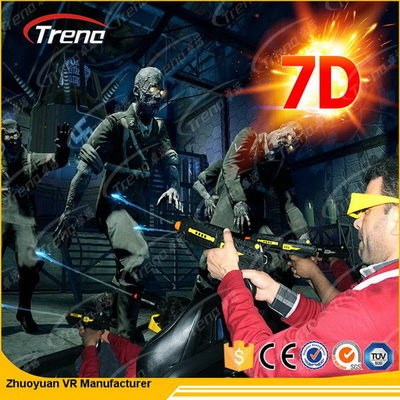 Hydraulisches/elektronisches des System-7d Kino Bewegungs-Fahrdes simulator-7d mit Stuhl der Bewegungs-4d