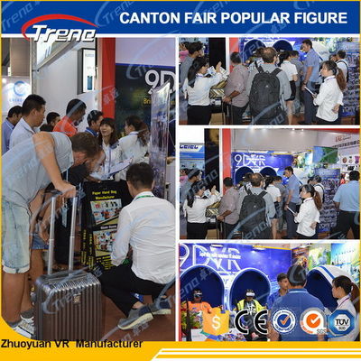 Elektronischer Kino-Simulator-Bewegungs-Stuhl der Plattform-9D mit Regen-/Schnee-Effekt