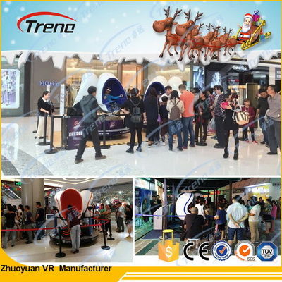 Aktions-Kinos der virtuellen Realität 220v des Doppelt-9d sondert/Passagier CER der Dreiergruppen-/Doppeltes aus
