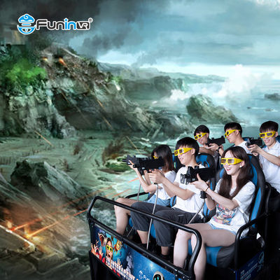 6 Spieler tauschen Kino der Bewegungs-7D für Rennwagen-Filme im Mall