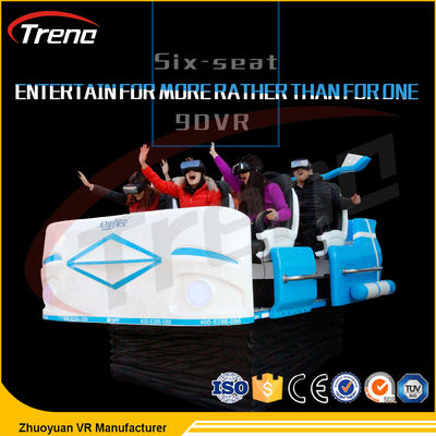 Arbeiten Sie Wechselstrom 220V 5KW Aktions-Kino-der virtuellen Realität des Stromsystem-9D Simulator um