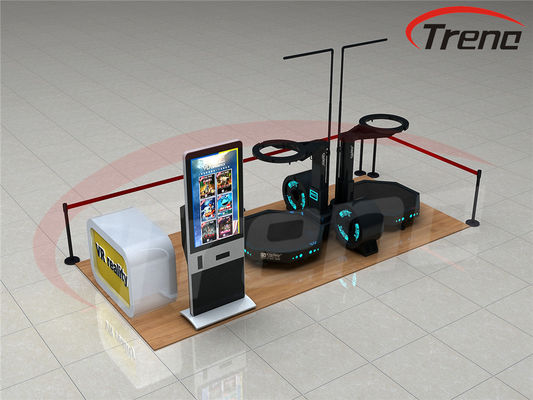 360 Wanderer-Kopfhörer der Grad-laufender Bewegungs-Tretmühlen-9D VR 360 Grad-Visions-Simulator